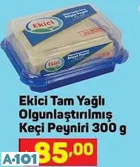 EKİCİ TAM YAĞLI OLGUNLAŞTIRILMIŞ KEÇİ PEYNİRİ